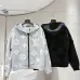 Louis Vuitton Monogram Zip Up Hoodie, Grey, Black 460g #A69001