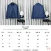 Louis Vuitton Navy Monogram Stand Collar Zip Varsity Jacket #A69169