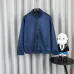Louis Vuitton Navy Monogram Stand Collar Zip Varsity Jacket #A69169