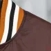 Louis Vuitton Runway Brown Satin Varsity Bomber Jacket #A69166