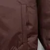 Louis Vuitton Runway Brown Satin Varsity Bomber Jacket #A69166