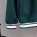 Louis Vuitton Runway Dark Green Collared Varsity Jacket #A69165