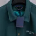 Louis Vuitton Runway Dark Green Collared Varsity Jacket #A69165
