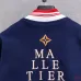 Louis Vuitton Runway Navy Wool Blend Varsity Jacket #A69167