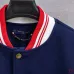 Louis Vuitton Runway Navy Wool Blend Varsity Jacket #A69167
