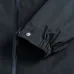 Moncler Embossed‑Logo Hooded Full‑Zip Windbreaker Jacket, Black #A68460