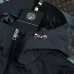 Moncler Embossed‑Logo Hooded Full‑Zip Windbreaker Jacket, Black #A68460