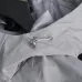 Moncler Graphic‑Logo Hooded Full‑Zip Utility Jacket, Light Gray #A68462
