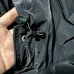 Moncler Hooded Full‑Zip Windbreaker Jacket, Black #A68449