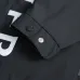 Moncler Letter‑Print Hooded Full‑Zip Windbreaker Jacket, Black #A68466