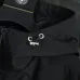 Moncler Letter‑Print Hooded Full‑Zip Windbreaker Jacket, Black #A68466