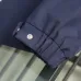Moncler Letter‑Print Hooded Full‑Zip Windbreaker Jacket, Navy Blue #A68467