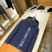 Moncler Letter‑Print Hooded Full‑Zip Windbreaker Jacket, Navy Blue #A68467