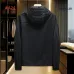 Moncler Men’s Lightweight Hooded Windbreaker, Black & White #A67901