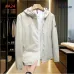Moncler Men’s Lightweight Hooded Windbreaker, Black & White #A67901