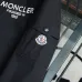 Moncler Printed‑Logo Hooded Full‑Zip Windbreaker Jacket, Black #A68458