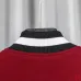 Off-White Runway Burgundy Cross Logo Embroidery Varsity Jacket #A69178