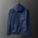 Casablanca Men Monogram Print Hooded Windbreaker Jacket | Multi‑color #A68148