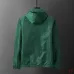 Casablanca Men Monogram Print Hooded Windbreaker Jacket | Multi‑color #A68148
