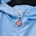 Casablanca Men Monogram Print Hooded Windbreaker Jacket | Multi‑color #A68148