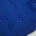Spider‑5 Men Fleece‑Lined Zip‑Up Hooded Jacket, Royal Blue #A68155