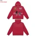 Vale Sport Equestrian Graphic Zip‑Up Hoodie Casual Jacket Red Purple Black #A67860