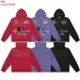 Vale Sport Equestrian Graphic Zip‑Up Hoodie Casual Jacket Red Purple Black #A67860