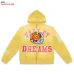 Valley Dreams Sun Graphic Zip‑Up Hoodie, 3 Colors #A68057