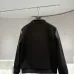 Prada Dark Style Varsity Baseball Jacket, Black Leather & Wool Blend #A69037