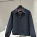 Prada Fall Winter Turn Collar Bomber Pilot Jacket, Multi Colors #A69039