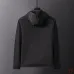 Prada Hooded Zip‑Up Windbreaker Jacket Men Casual Outerwear, Black, Navy Blue, Army Green #A68169
