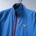 Prada Stand‑Collar Zip‑Up Jacket Men Casual Windproof Outerwear, Black, Bright Blue, Dark Gray #A68170