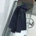Prada Triangle Logo Hooded Full‑Zip Windbreaker Jacket, Navy #A68452