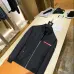 Prada Triangle Logo Red‑Tag Bomber Full‑Zip Jacket, Black #A68455