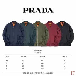 Prada Triangle Patch Bomber Flight Jacket, Navy, Dark Green, Burgundy, Black #A69033