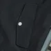 Prada Triangle Logo Full‑Zip Stand Collar Jacket, Black #A68451