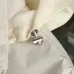 Prada Triangle Logo Full‑Zip Stand Collar Jacket, Cream #A68450