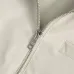 Prada Triangle Logo Full‑Zip Stand Collar Jacket, Cream #A68450