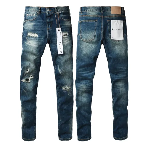 purple jeans  for Men #B64978