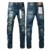 purple jeans  for Men #B64978