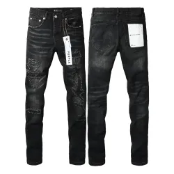 purple jeans  for Men #B64980