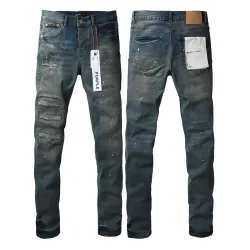 purple jeans  for Men #B64983