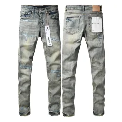 purple jeans  for Men #B64984