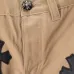 Chrome Hearts Checkered Cross Patch Denim Straight Pants, Khaki #A68220
