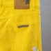 Chrome Hearts Cross Patch Straight Denim Jeans, Yellow #A68218