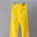 Chrome Hearts Cross Patch Straight Denim Jeans, Yellow #A68218