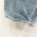 Chrome Hearts Inspired Blue Denim Jeans With Colorful Cross Patches For Edgy Fashion #B54231