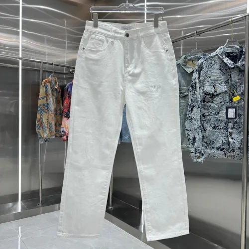Dior Jeans for men White/Black #B49175
