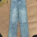 Dior SS26 All Over Printed Monogram Denim Jeans #A69616