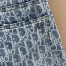 Dior SS26 All Over Printed Monogram Denim Jeans #A69616